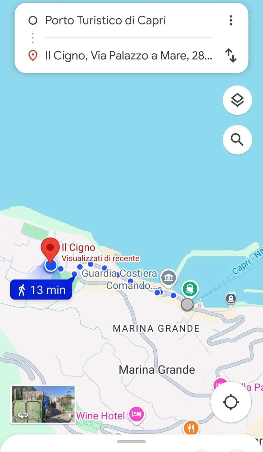 Il Cigno B&B Capri Bagian luar foto